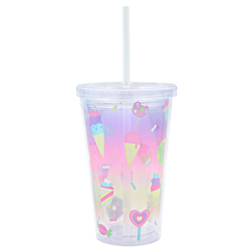 [1530583] Vaso térmico decorado postres 450 ml(BAJA)