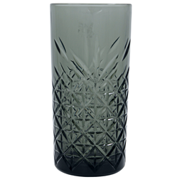 [1611039] Vaso de vidrio Timeless HB 450 ml negro ahumado Pasabache