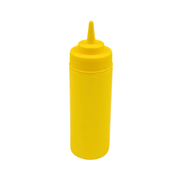 [1612014] Botella dispensadora para aderezo amarilla 12 onzas @