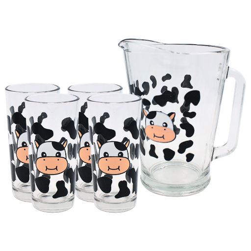 [1453498] Juego de Agua 5 piezas Deco Milky (ONE SHOT)