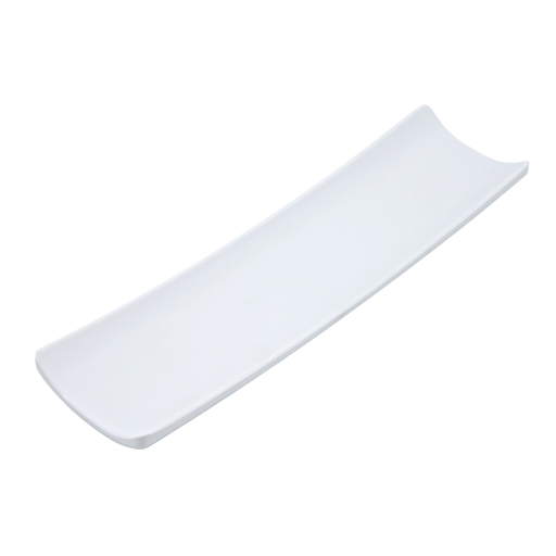 [1162801] Bandeja Canoa 31 cm melamina blanca mate