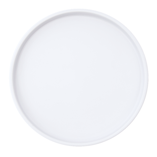 [1162819] Plato Barcelona 27 cm melamina blanca mate