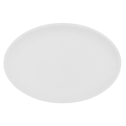 [1162838] Plato ovalado 3 cm melamina blanca mate@
