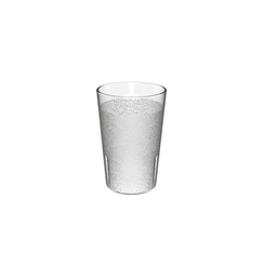[1613002] Vaso refresquero 8 onzas 240 ml de Policarbonato natural texturizado @