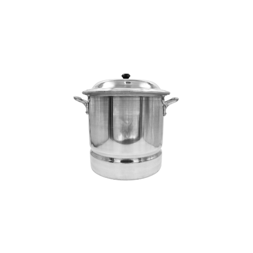 [1474196] Vaporera No 26 Con Tapa Abombada De Aluminio Con Capacidad De 13.273 Lts@