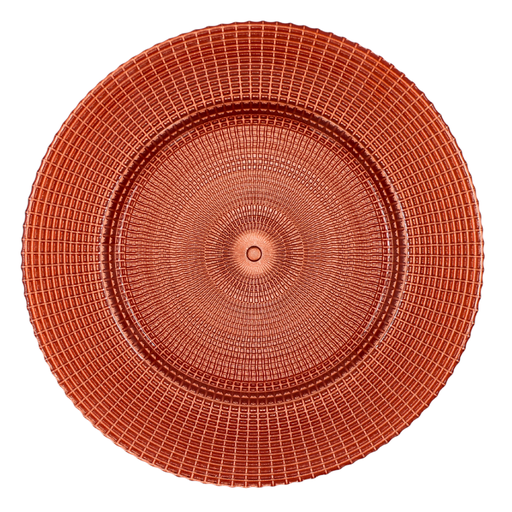 [1332443] Plato Base Square Bronce 33 cm x 2.5 cm(BAJA)