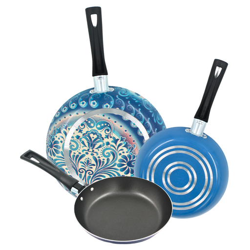 [1829531] Juego de 3 Sartenes Ekco Trendy con antiadherente @