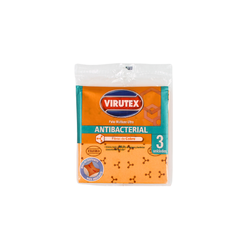 [1072779] Paño multiuso cobre antibacterial X3(BAJA)