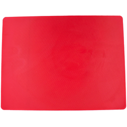 [1162893] Tabla para picar de plástico rojo 50x38x1.27 cm / 15&quot;x20&quot;x1/2&quot;@