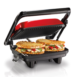 [635329] Prensa para paninis y sandwichera Gourmet Hamilton Beach @