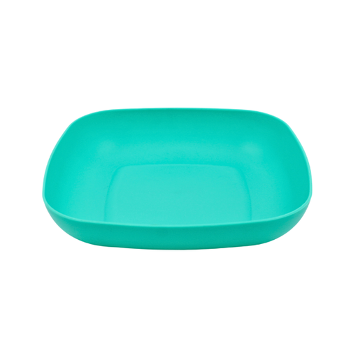 [1489119] Plato hondo cuadrado verde@