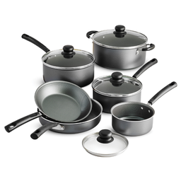 [5012078] Batería de cocina Tramontina Primaware Nonstick 10 piezas Gris @