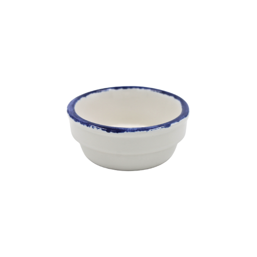 [16160011] Tazón apilable 12 oz azul cobalto tordillo/ultra blanco