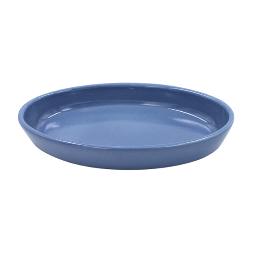 Platón Panadero Oval 32 onzas Azul arándano 28.5 cm