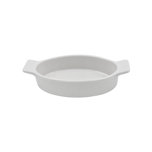 [16160131] Cazuela ovalada 16 onzas Blanco 22 cm