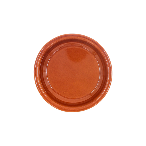 [16160147] Cazuela Redonda 16 onzas Terracota 16.5 cm