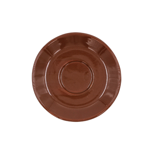 [16160222] Plato Jumbo 6 1/2" Café Chocolate 17 cm
