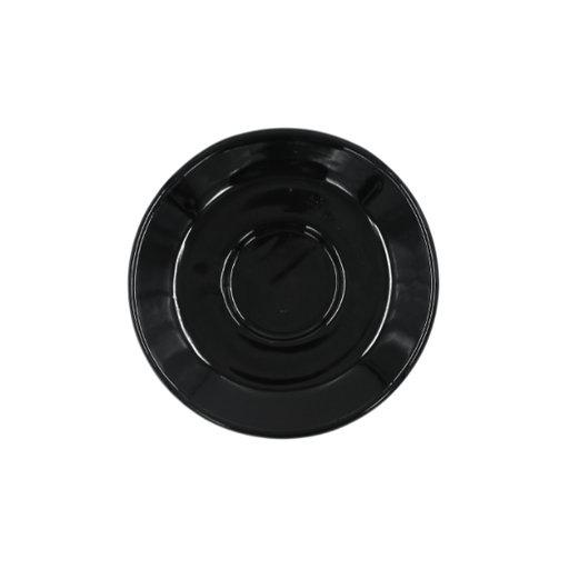 [16160228] Plato jumbo 6 1/2" Negro 17.5 cm