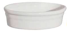 [16160366] Cazuela Panadera Ovalada con Borde Enrollado 12 oz Negro
