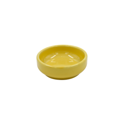 [16160454] Plato para salsa Dish 10 cm Amarillo 4 onzas