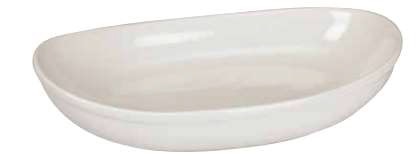 [16160502] Plato Ovalado 8 oz Negro Mate