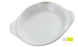 [16160503] Plato Huevo Fallido 8 oz Azul Capuchon/Blanco