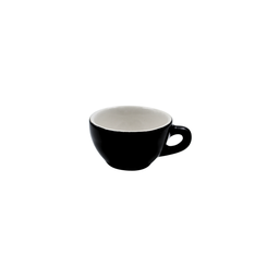 [16160527] Taza Barista para Espresso 3 onzas Negro Mate con blanco