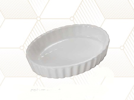 [16160672] Plato Creme Brulees 5 Oz. Marron Laredo