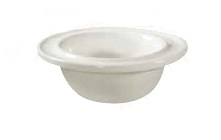 [16160697] Plato Para Mantequilla 3 Oz. Blanco
