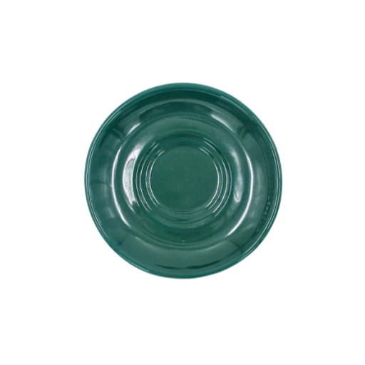 [16160729] Plato para taza capuchino apilable Verde Esmeralda 15 cm