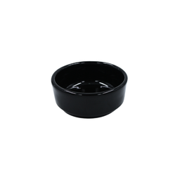 [16160802] Salsero Apilable 10 cm Negro 5 onzas