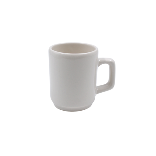 [16160825] Taza de cerámica blanca 9 onzas "El Paso"