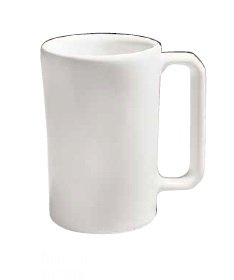 [16160850] Taza Rouge 10 Oz. Verde Hotel / Blanco