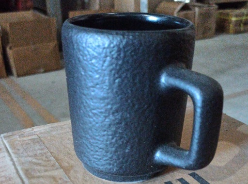 [16160922] Taza El Paso 9 Oz. Negro Hierro/Negro Mate