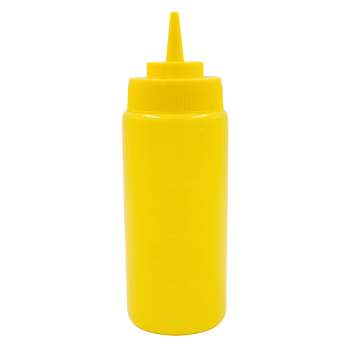 [11621000] Recipiente para aderezo amarillo 16 oz@
