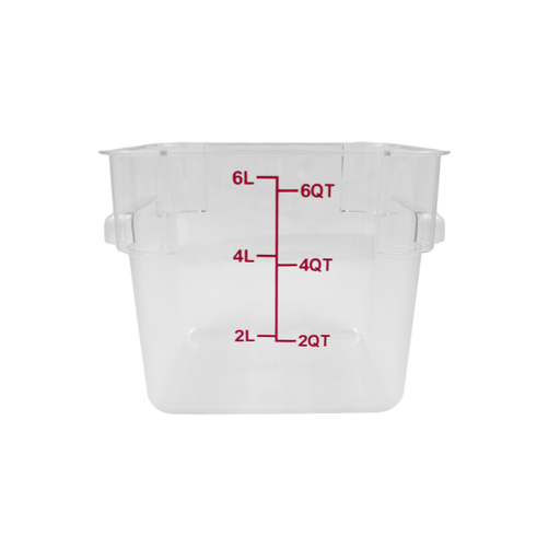 [11621049] Contenedor de policarbonato cuadrado 6 litros@