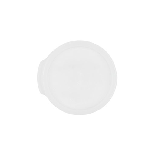 [11621060] Tapa transparente para contenedor  de policarbonato redondo 1 litro@