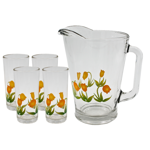 [3508296] Juego De Agua Tulipanes 5 piezas(One Shot)