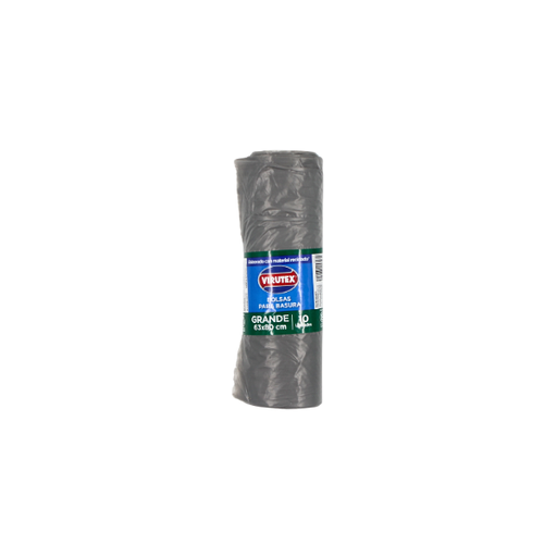 [1072839] Bolsa para basura 50% reciclada 63X80 10 unidades(BAJA)