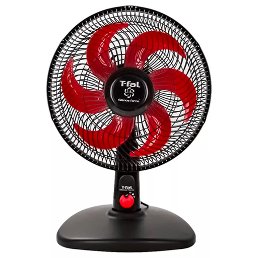 [11901419] Ventilador Silence Force 14" T-fal 2 en 1 Rojo/Negro