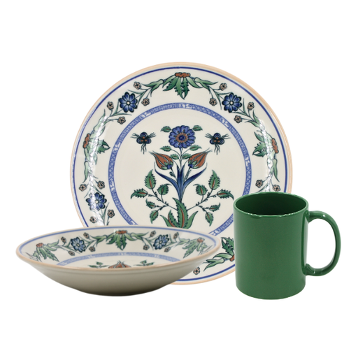 [1919612] Vajilla 9 piezas Señorial@