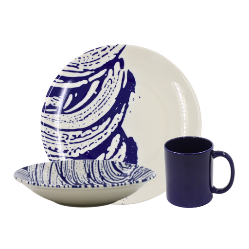 [1919616] Vajilla 9 piezas Surco Remanente@