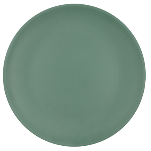 [11621899] Plato trinche cup 30.5 cm-12" melamina verde mate@