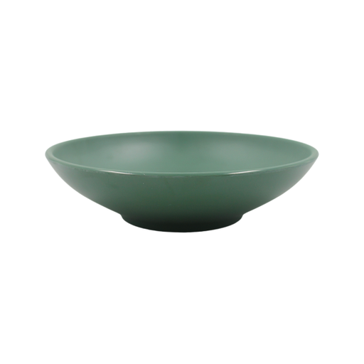[11621904] Tazón baja de 23 cm 100% melamina verde mate @