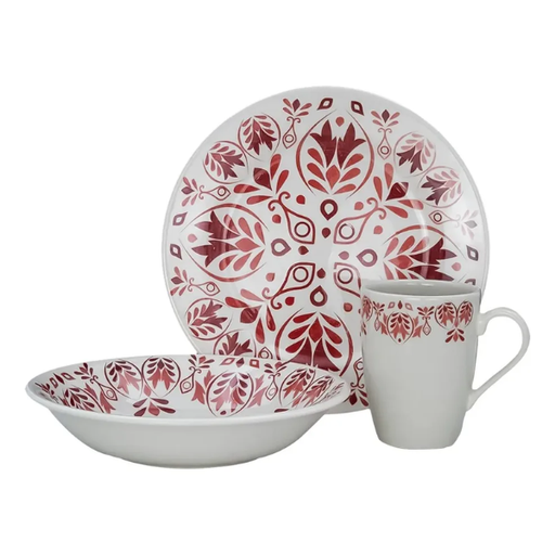 [9990284] Vajilla de cerámica 9 piezas Valentina Corona MOD. VL138G030109LC (2)