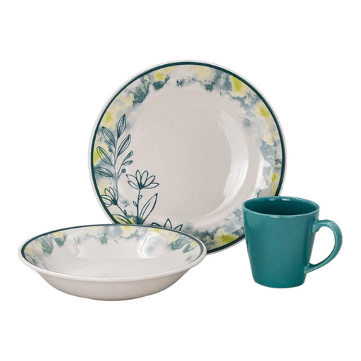 [9990285] Vajilla de cerámica 12 piezas Cala Corona MOD. VL156G040112 (2)