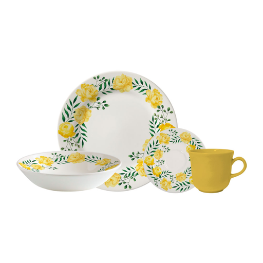 [9990290] Vajilla de cerámica 16 piezas Alice Corona MOD. VL127F040116 (2)