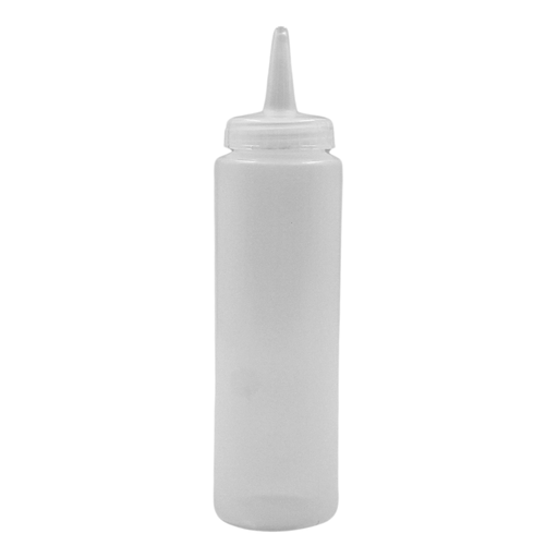 [1359319] Botella dispensadora para aderezo transparente 8 oz