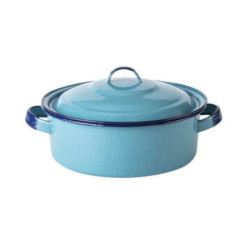 [368172] Budinera recta de peltre 24 Cinsa azul turquesa