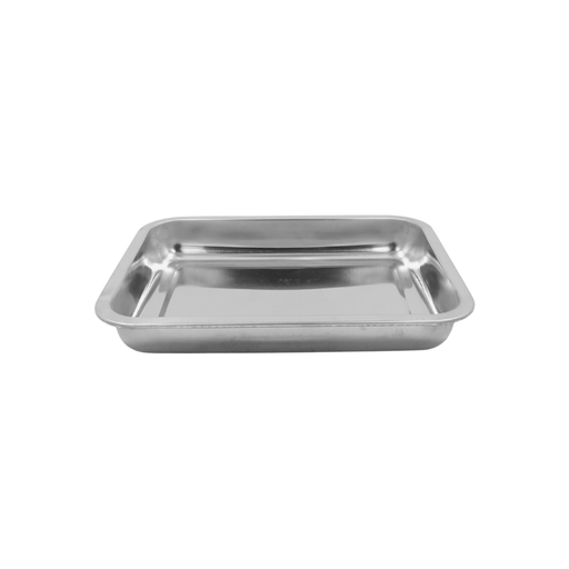 [1018231] Charola  de acero inoxidable 31 x 25 cm